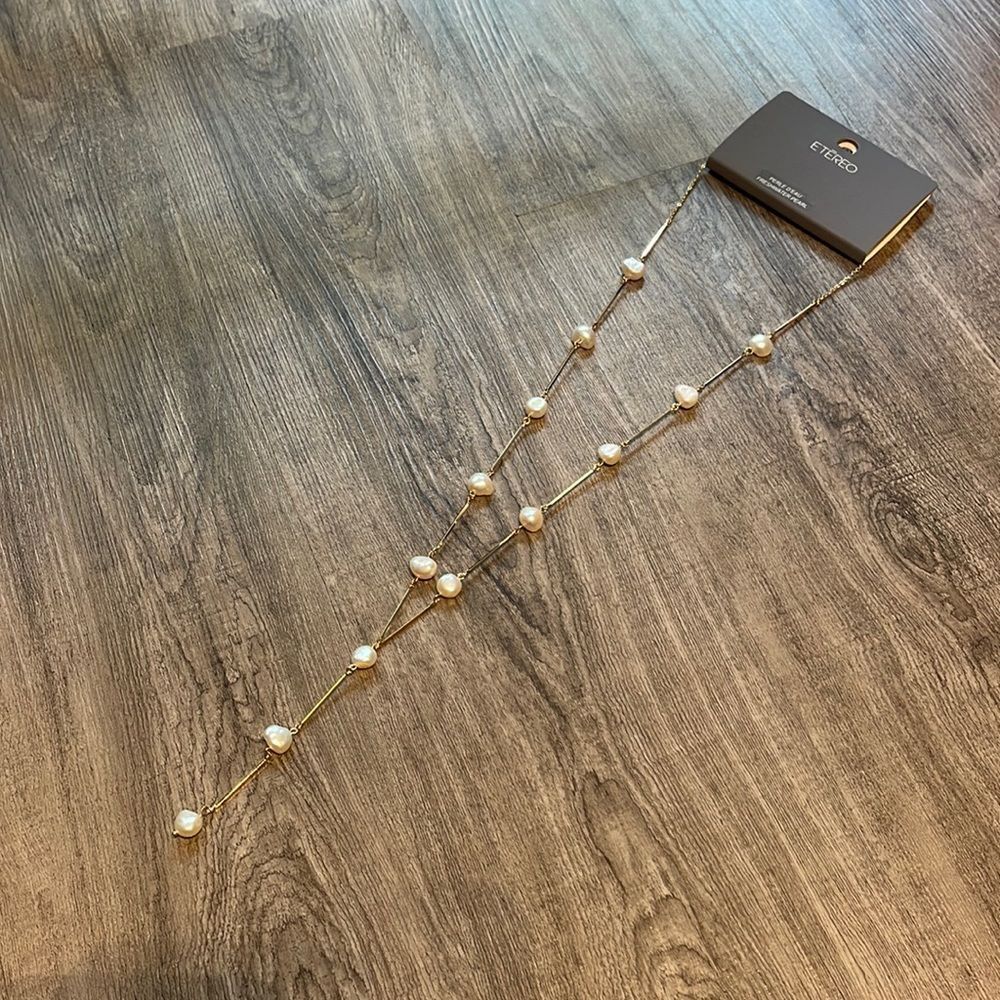 Etereo Freshwater Pearl Necklace NEW
